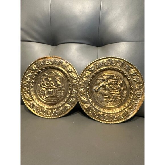 Unique Vintage Other - Hammered Vintage Wall Plates
